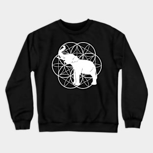 Funny Elephant Geometry T-shirt Crewneck Sweatshirt